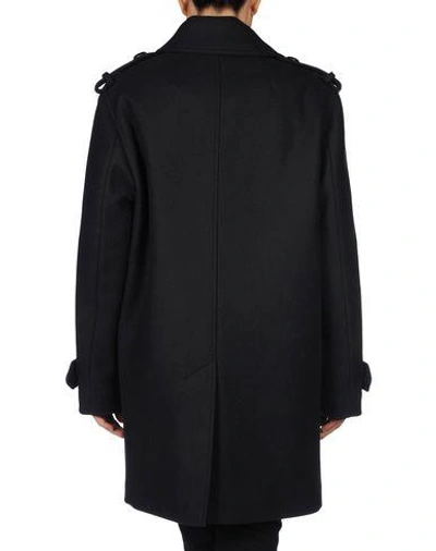 Shop Isabel Marant Coats In Dark Blue