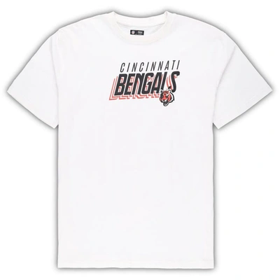 Concepts Sport White/charcoal Cincinnati Bengals Big & Tall T-shirt And  Shorts Set