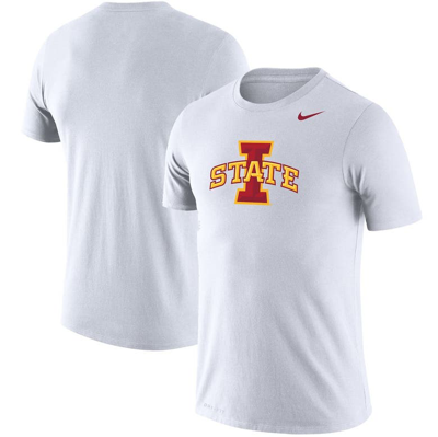 Nike White Iowa State Cyclones School Logo Legend Performance T-shirt ...