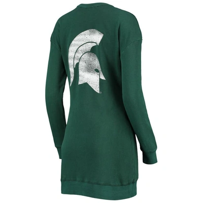 Shop Gameday Couture Green Michigan State Spartans 2-hit Sweatshirt Mini Dress