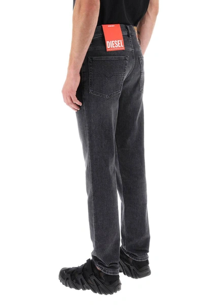 Shop Diesel D-finitive Tapered Jeans In Multicolor