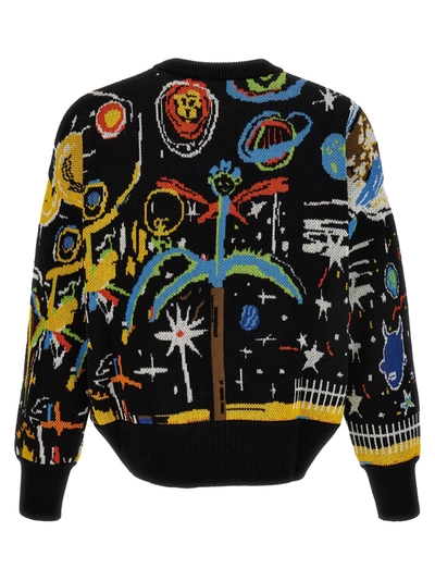 Shop Palm Angels Starry Night Sweater Sweater, Cardigans Multicolor
