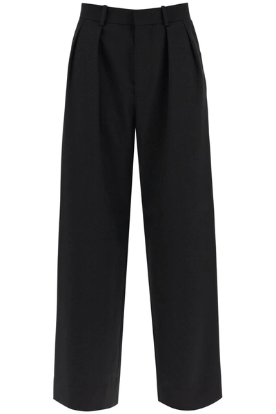 Shop Wardrobe.nyc Tailored Pants In Lightweight Wool