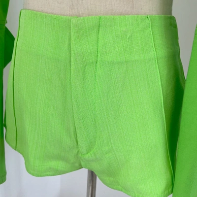 Pre-owned Jacquemus Crop Top And Shorts Set