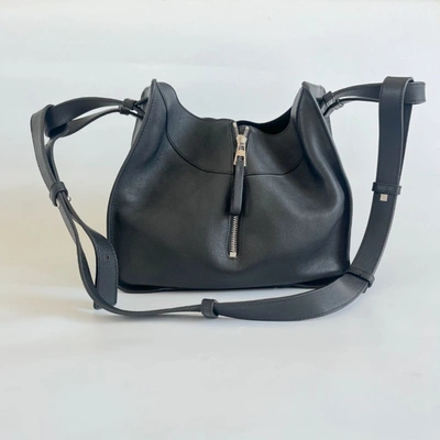 Pre-owned Loewe Hammock Small Textured-leather Shoulder Bag