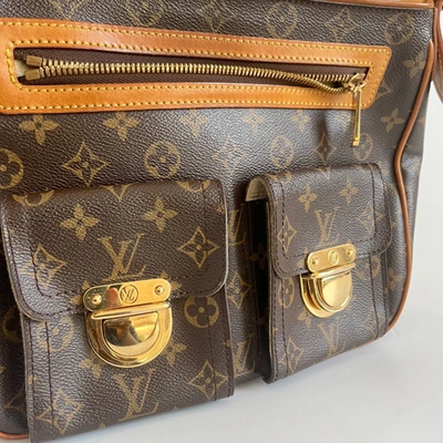 Pre-owned Louis Vuitton Monogram Canvas Hudson Shoulder Bag,