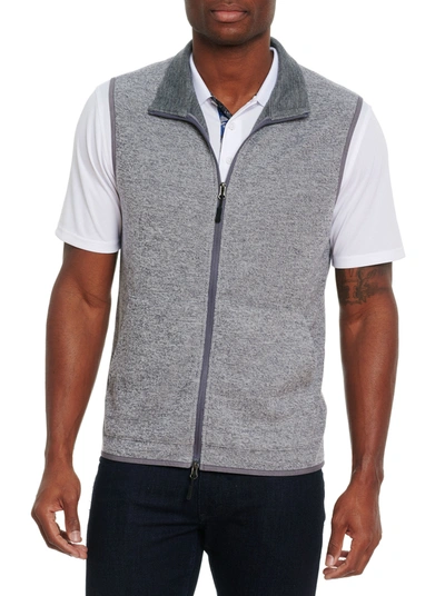 Shop Robert Graham Klose Performance Vest In Grey