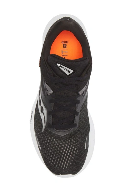Shop Saucony Ride 16 Running Shoe In Black/ Whit