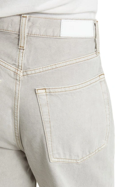 Shop Re/done '70s Ultra High Waist Wide Leg Jeans In Greyish
