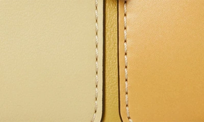 Tory Burch Petite Lee Radziwill Pocket Leather Double Bag In Cornbread