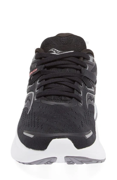 Shop Saucony Guide 6 Running Shoe In Black/ Whit
