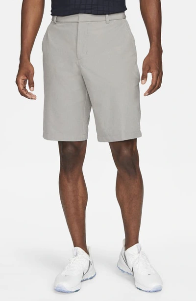 Shop Nike Dri-fit Flat Front Golf Shorts In Dust/ Pure/ Dust