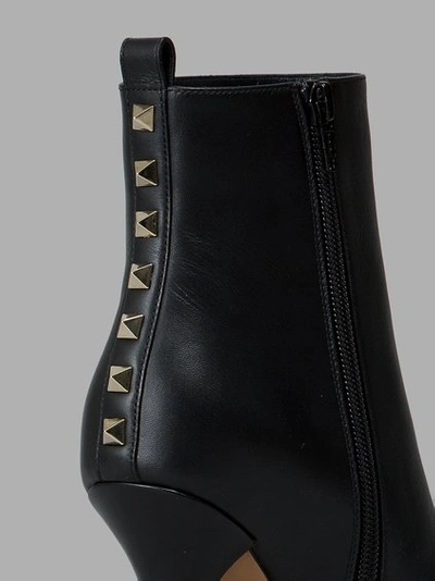 Shop Valentino Women's Black Ankle Booties
