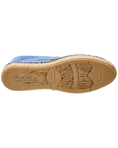 Shop Isabel Marant Canae Canvas Espadrille In Blue
