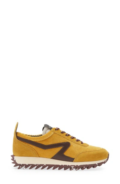 Shop Rag & Bone Retro Runner Sneaker In Golden