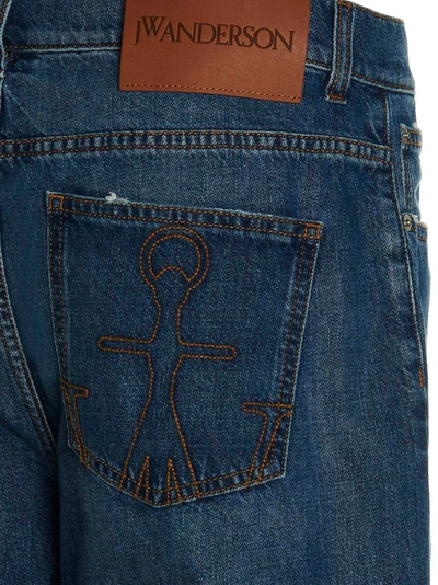 Shop Jw Anderson 'distressed' Jeans