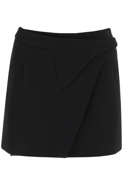 Shop Wardrobe.nyc Mini Wrap Skirt