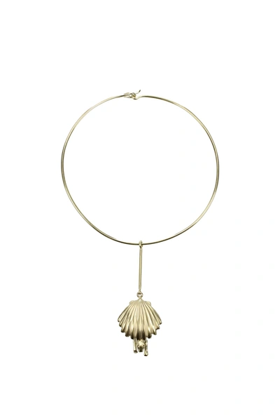 Shop Dior Necklaces Brass Gold
