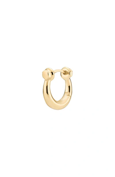 Shop Maria Black Malik Huggie Hoop Earrings In Gold