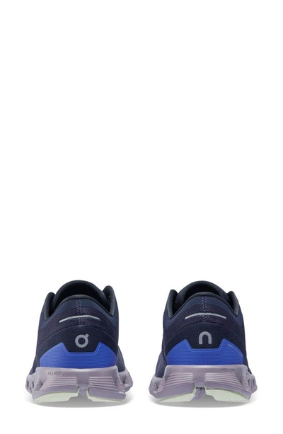 Shop On Cloud X 3 Training Shoe In Midnight/ Her