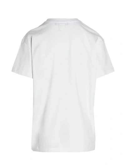 Shop Raf Simons T-shirt 'r Hand Sign' In White/black