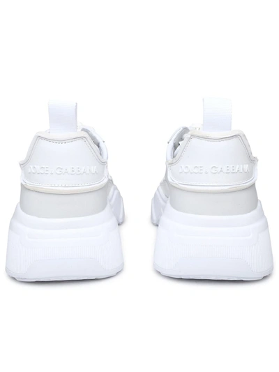 Shop Dolce & Gabbana Sneaker Daymaster In Nylon Bianca In White