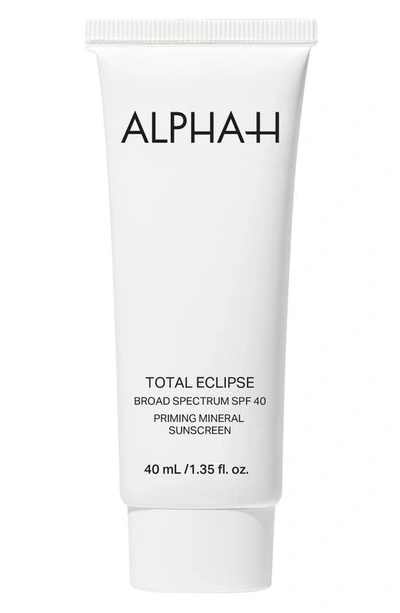 Shop Alpha-h Total Eclipse Mineral Sunscreen Broad Spectrum Spf 40, 1.35 oz