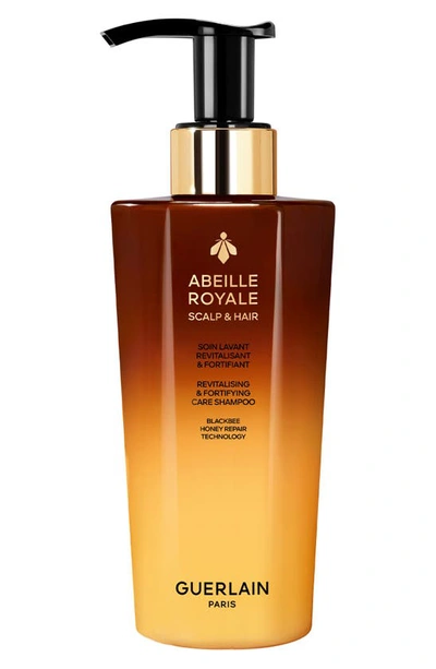Shop Guerlain Abeille Royale Scalp & Hair Revitalizing & Fortifying Care Shampoo, 9.8 oz