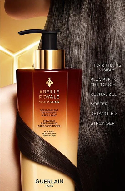 Shop Guerlain Abeille Royale Scalp & Hair Repairing & Replumping Care Conditioner, 9.8 oz