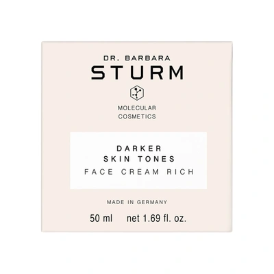 Shop Dr Barbara Sturm Darker Skin Tones Face Cream Rich In Default Title