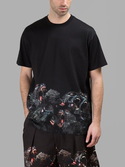 Givenchy Monkey Brothers Columbian-fit Printed Cotton-jersey T-shirt In Black