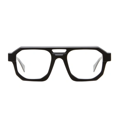Shop Kuboraum Eyeglass In Black Matte