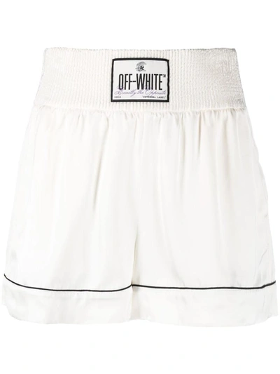 Shop Off-white Off Shorts In White