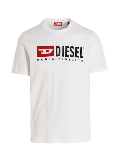 Shop Diesel 'just Div-stroyed' T-shirt