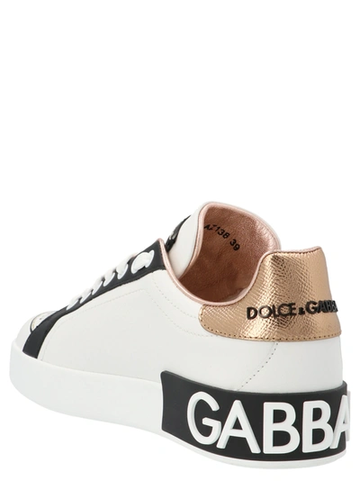 Shop Dolce & Gabbana Portofino Sneakers Multicolor