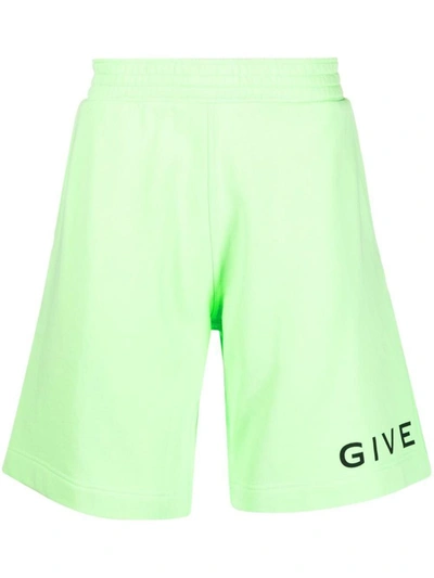 Shop Givenchy Shorts In Green