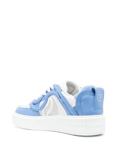 Shop Stella Mccartney Sneakers In Blue