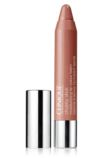 Shop Clinique Chubby Stick Moisturizing Lip Color Balm In Boldest Bronze