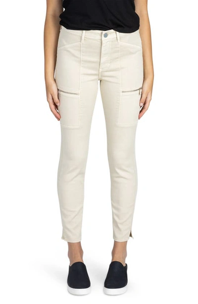 Shop Articles Of Society Carlyon Utility Ankle Crop Skinny Jeans In Laie