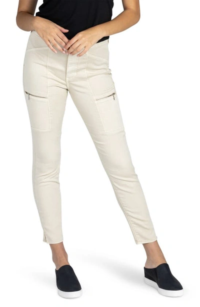 Shop Articles Of Society Carlyon Utility Ankle Crop Skinny Jeans In Laie