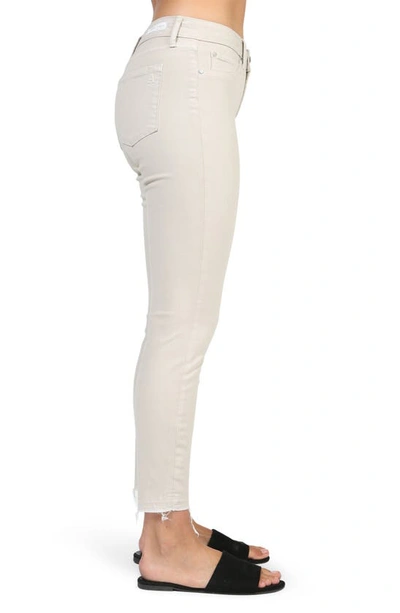 Shop Articles Of Society Carly Raw Hem Ankle Crop Skinny Jeans In Capella