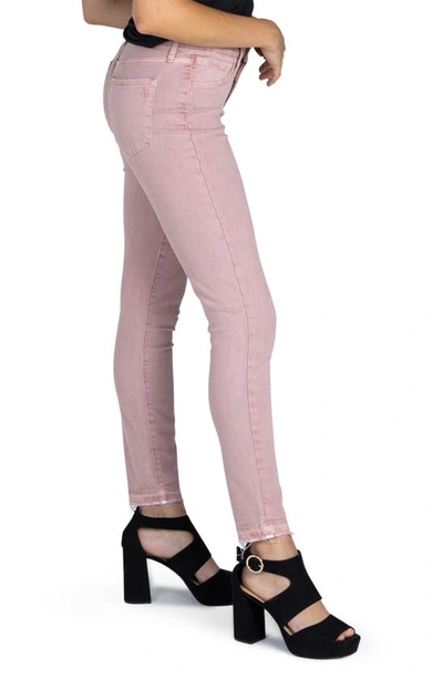 Shop Articles Of Society Carly Raw Hem Ankle Crop Skinny Jeans In Kapaa