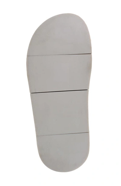 National Comfort Crystal Flip Flop In Ice White Suede