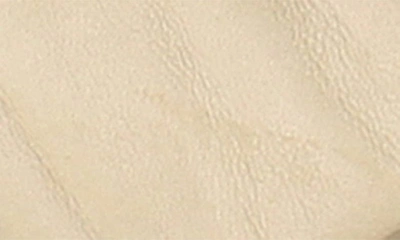 National Comfort Scrunched Platform Flip Flop In Tan Leather