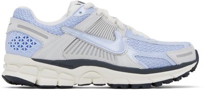 Shop Nike Gray & Blue Zoom Vomero 5 Sneakers In Photon Dust/royal Ti