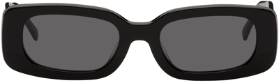 Shop Bonnie Clyde Black Show And Tell Sunglasses In Black/black