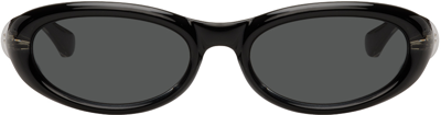 Shop Bonnie Clyde Black Groupie Sunglasses In Black/black