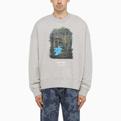 Shop Palm Angels | Grey Hunting In The Forest Sweatshirt