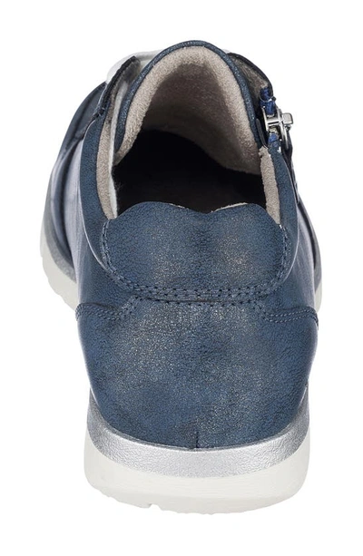 Shop Good Choice New York Palmer Zip Lace-up Low Top Sneaker In Navy