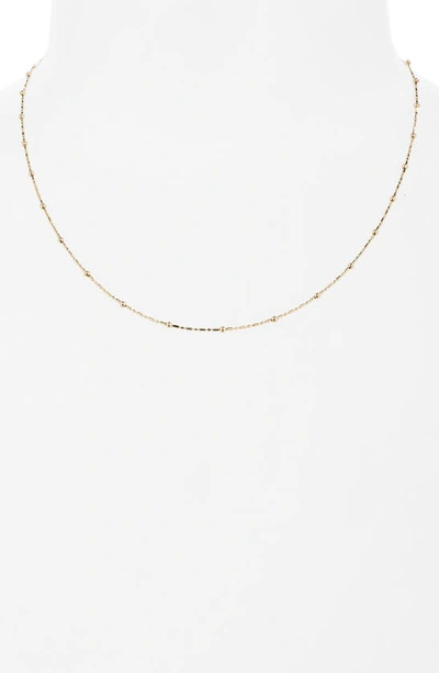 Shop Bony Levy 14k Gold Ball Station Necklace In 14k Yellow Gold